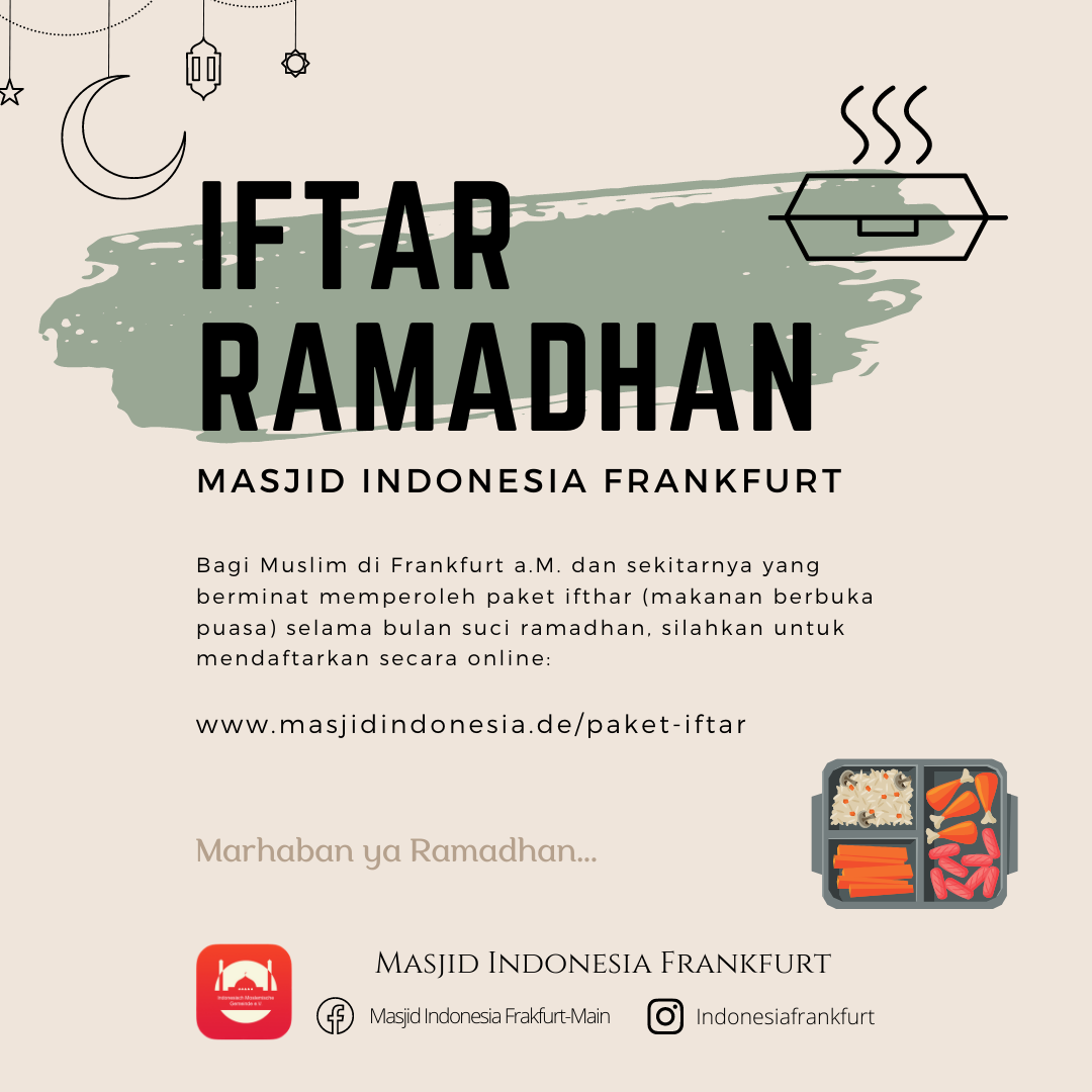 Paket Iftar untuk Mahasiswa di Jerman IMG e.V. Masjid Indonesia